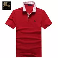 t-shirt burberry populaire hombre 2013 london lattice red